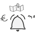 Créer une alerte de recherche logement.